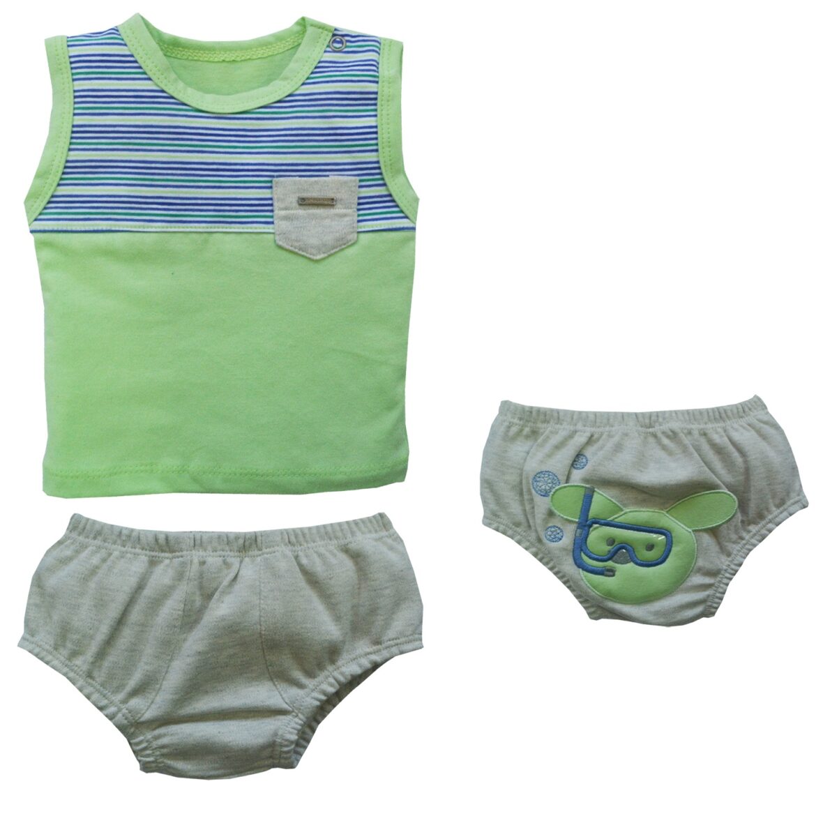 Conjunto Bebê Menino Island Grow Up