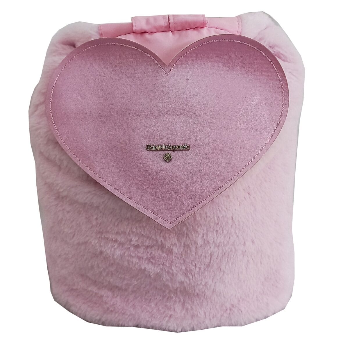 Mochila Infantil Coração Gabriela Aquarela