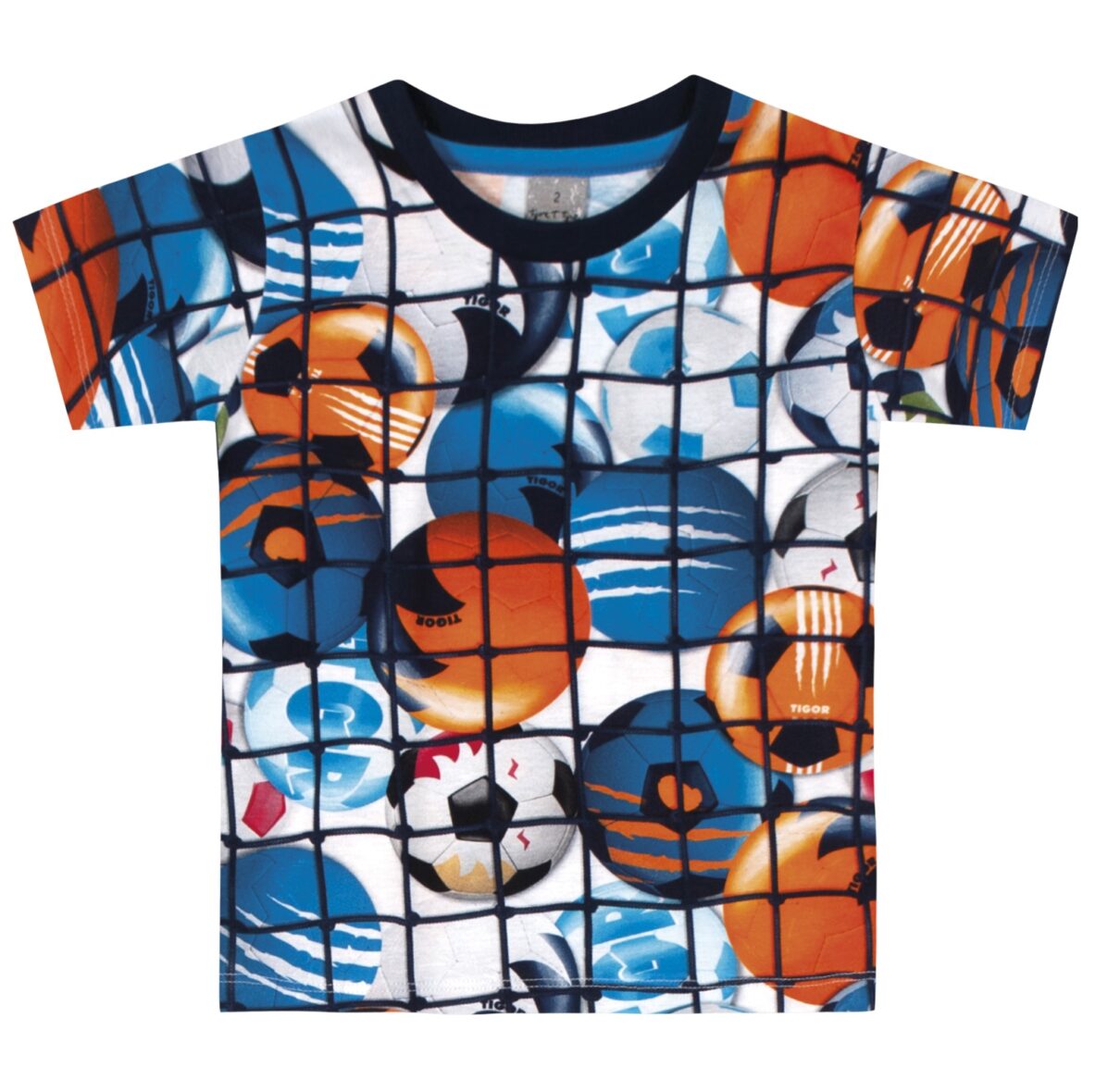 Camiseta Infantil Futebol Tigor