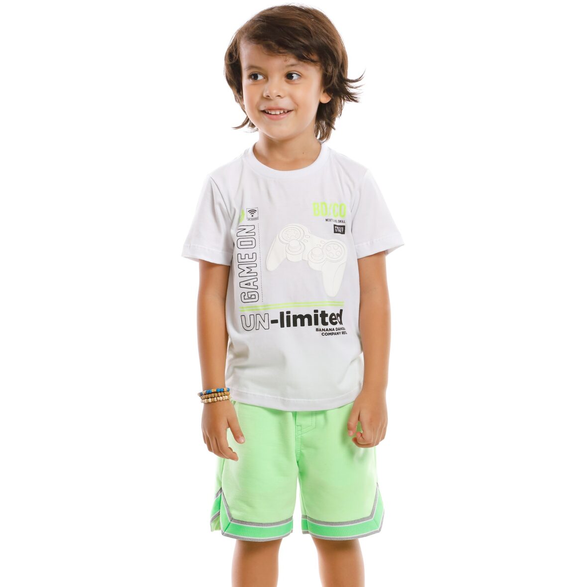 Camiseta Infantil Diferenciada Unlimited Banana Danger