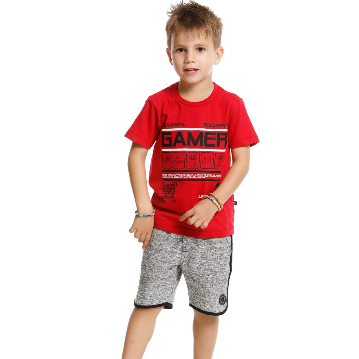 Conjunto Infantil Gamer Banana Danger