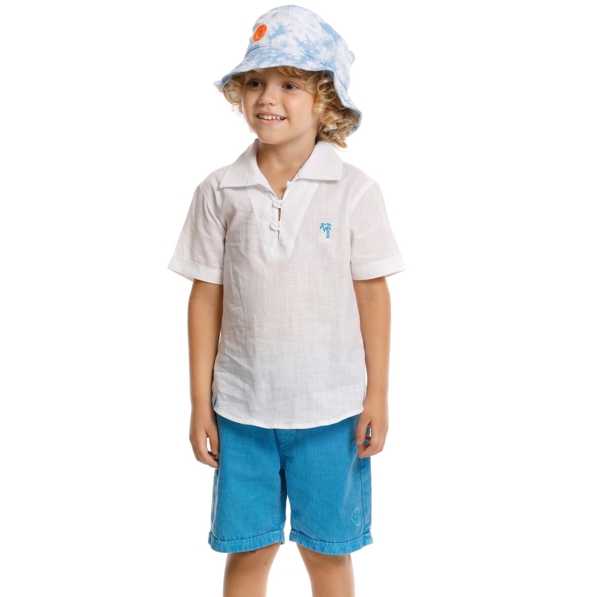 Conjunto Infantil Bata Bianco Banana Danger