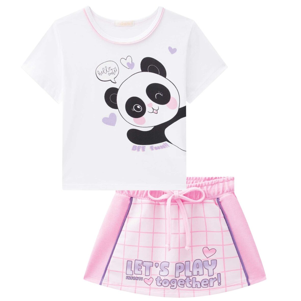 Conjunto Infantil Panda Infanti