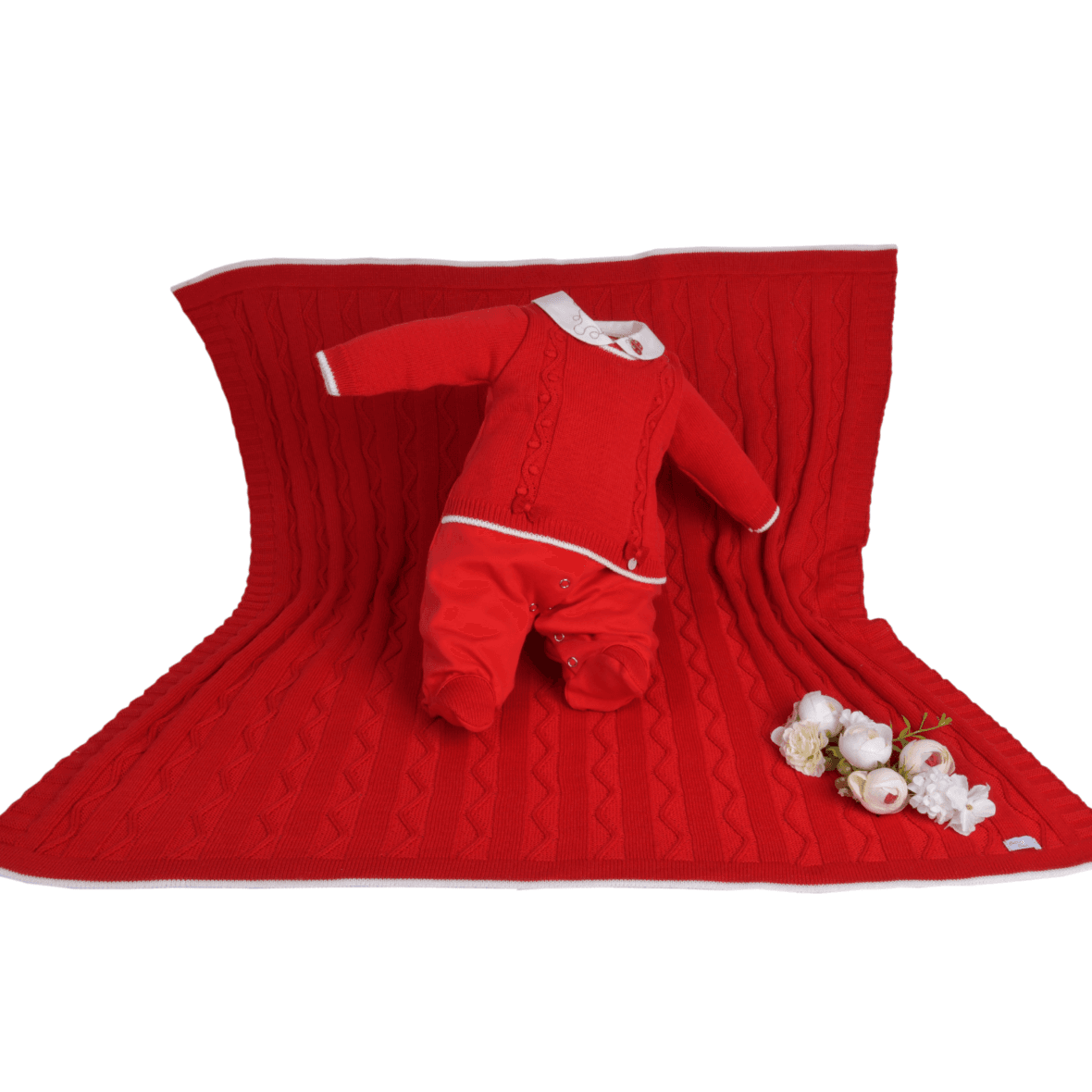 Kit Saída de Maternidade Tricot Isadora Beth Bebê