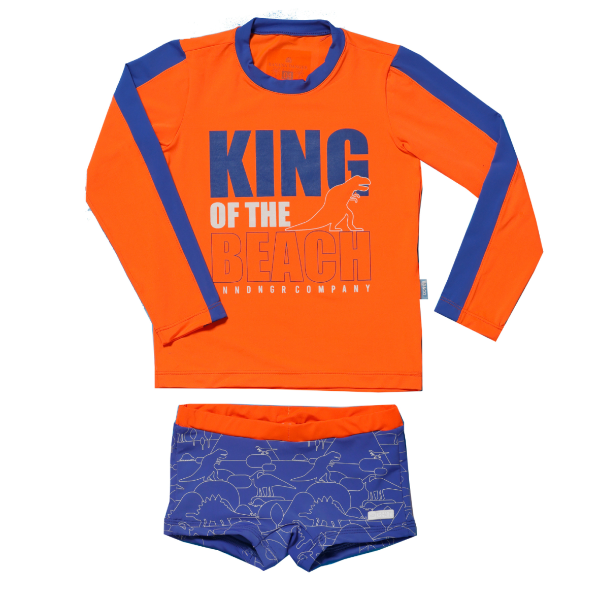 Kit Praia Infantil King Banana Danger