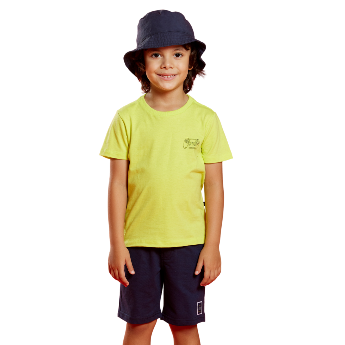 Camiseta Infantil Creative Time to Play Banana Danger