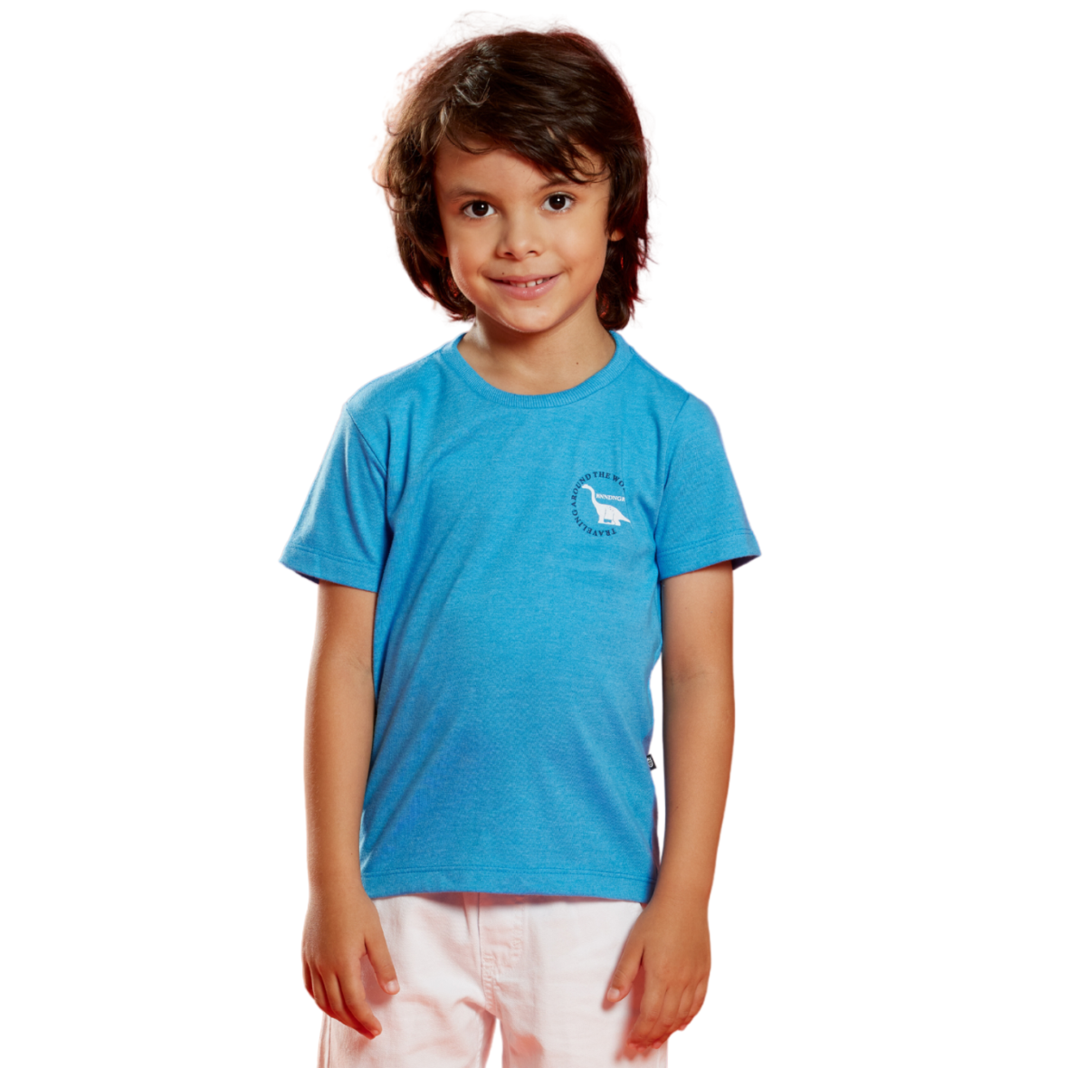 Camiseta Infantil Creative Dinossauro Banana Danger