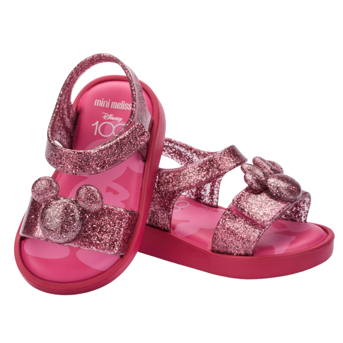 Mini Melissa Jump + Disney 100 Anos Rosa