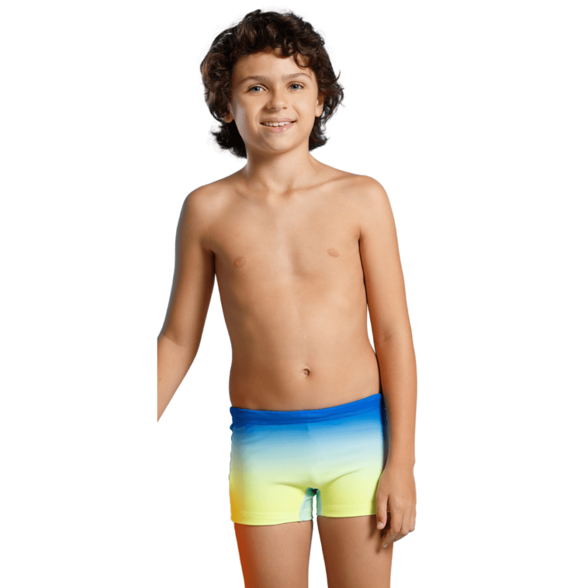 Sunga Infantil Estampada Degradê Banana Danger