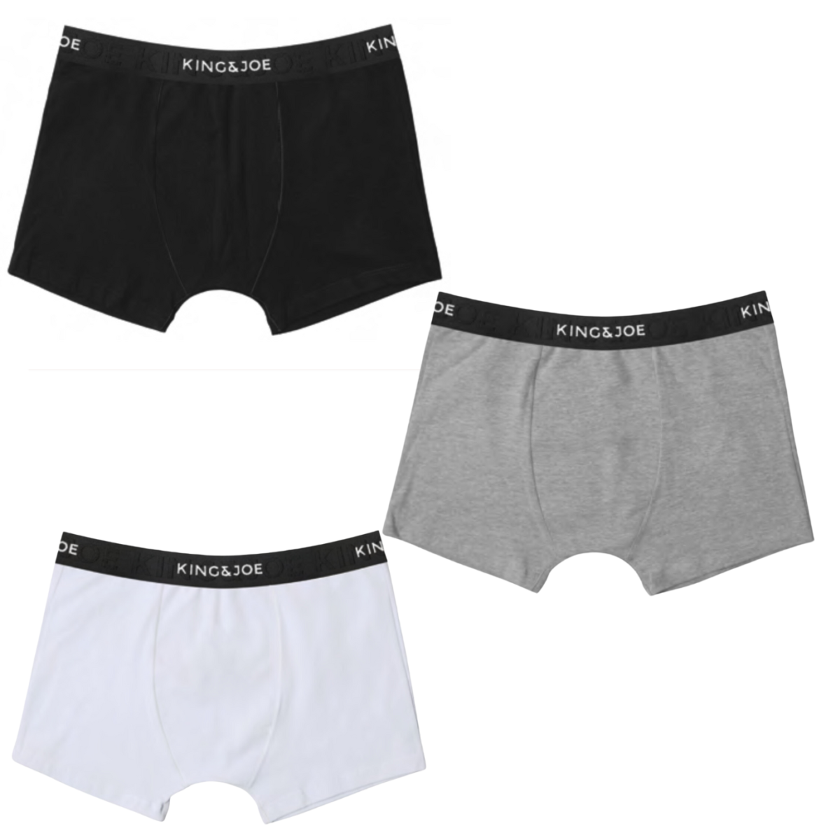 Cueca Boxer Infantil 2 Unidades King & Joe Play