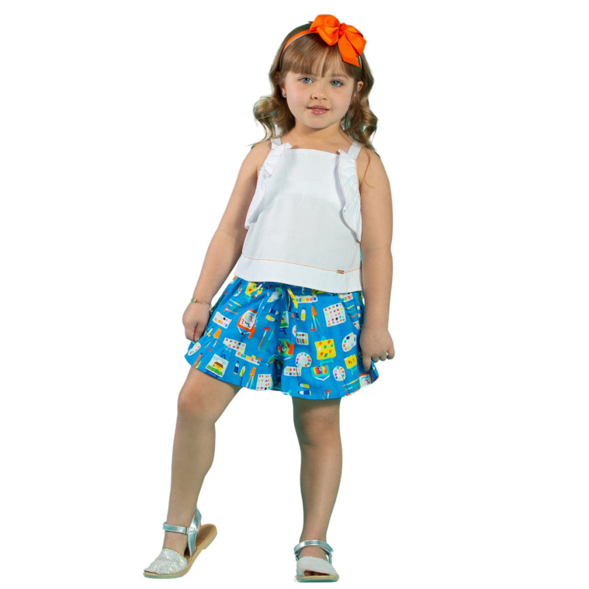 Conjunto Infantil Estampa Kit para Pintar Precoce