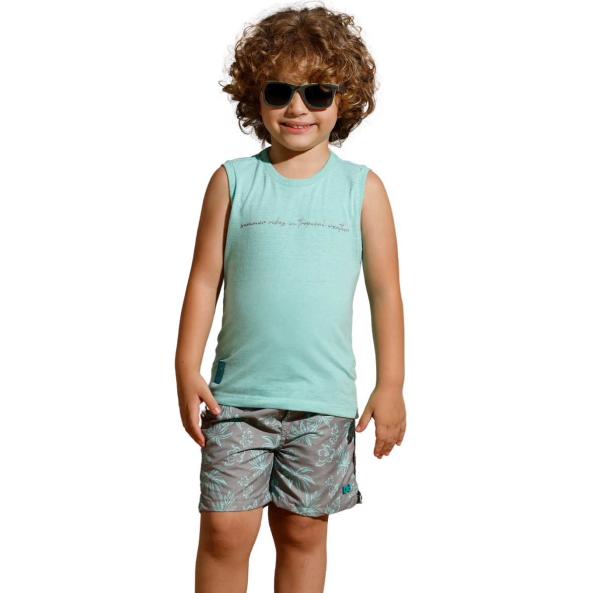 Conjunto Infantil Summer Vibes Banana Danger