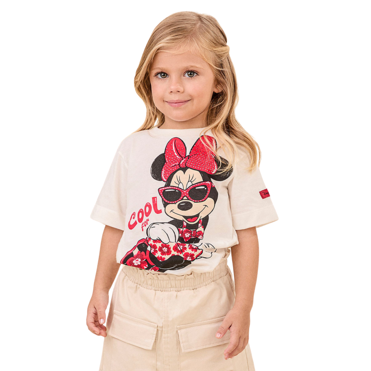 Blusa Infantil Minnie e Margarida Animê