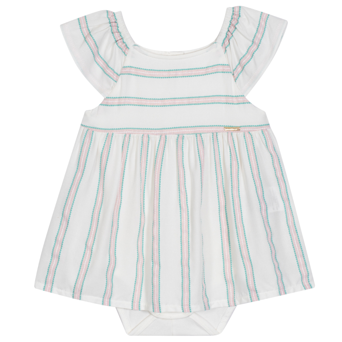 Vestido Bebê Menina em Viscose Nini & Bambini