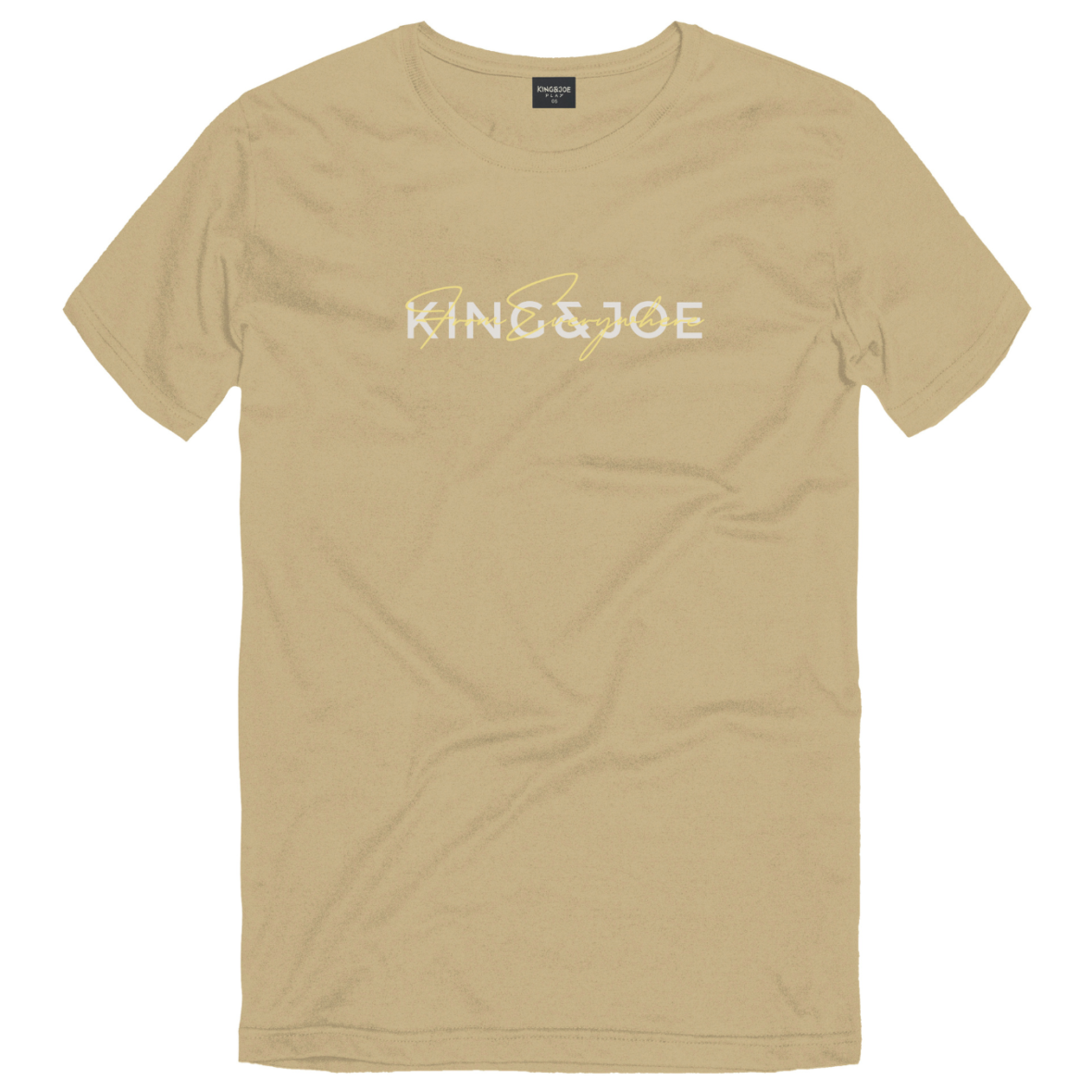 Camiseta Infantil Estampada Lettering King & Joe Play