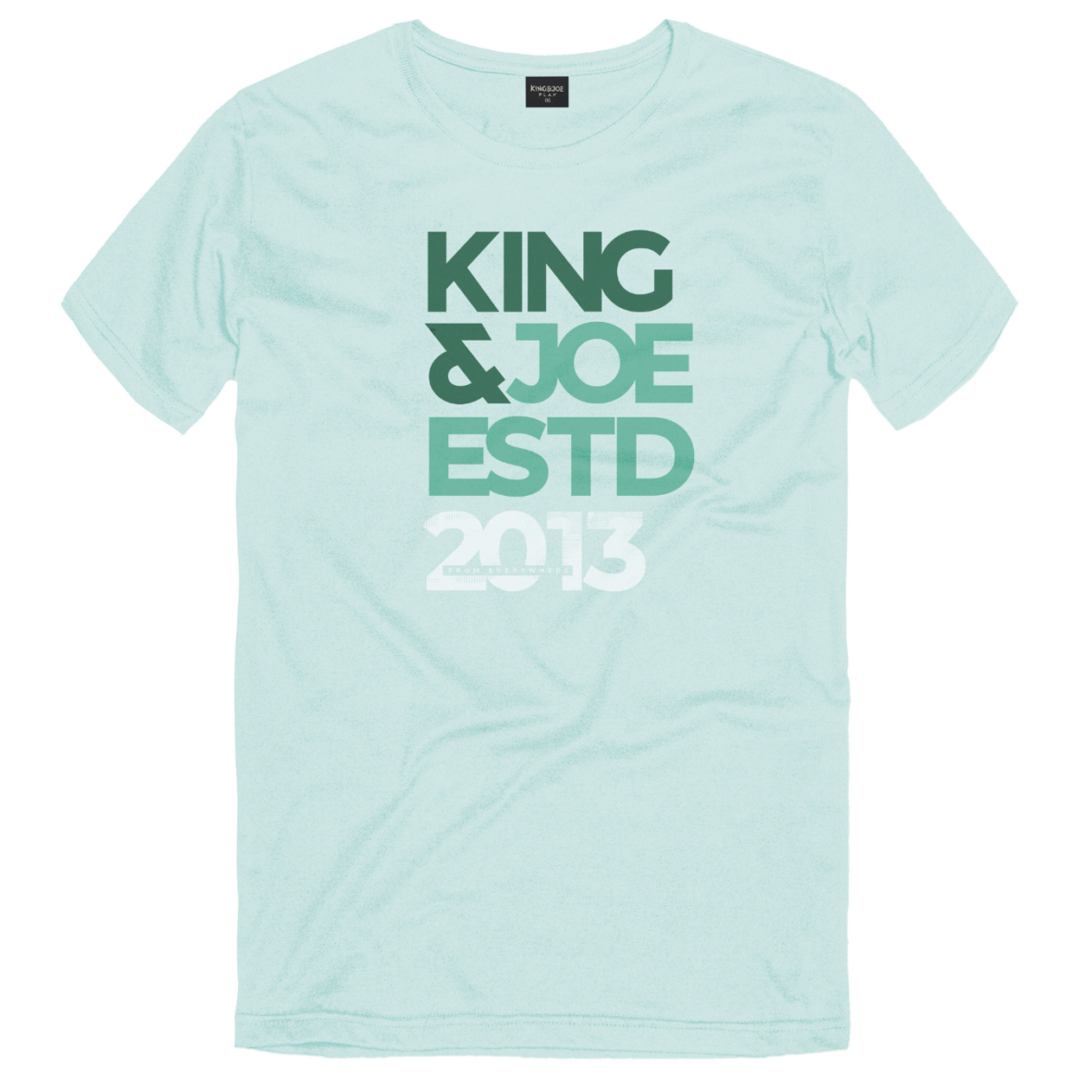 Camiseta Infantil Estampada ESTD 2013 King & Joe Play