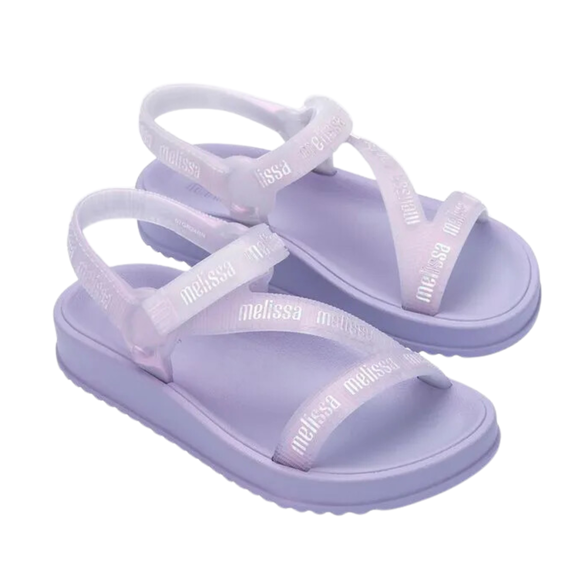 Mini Melissa Stripes M Lover Infantil Violeta