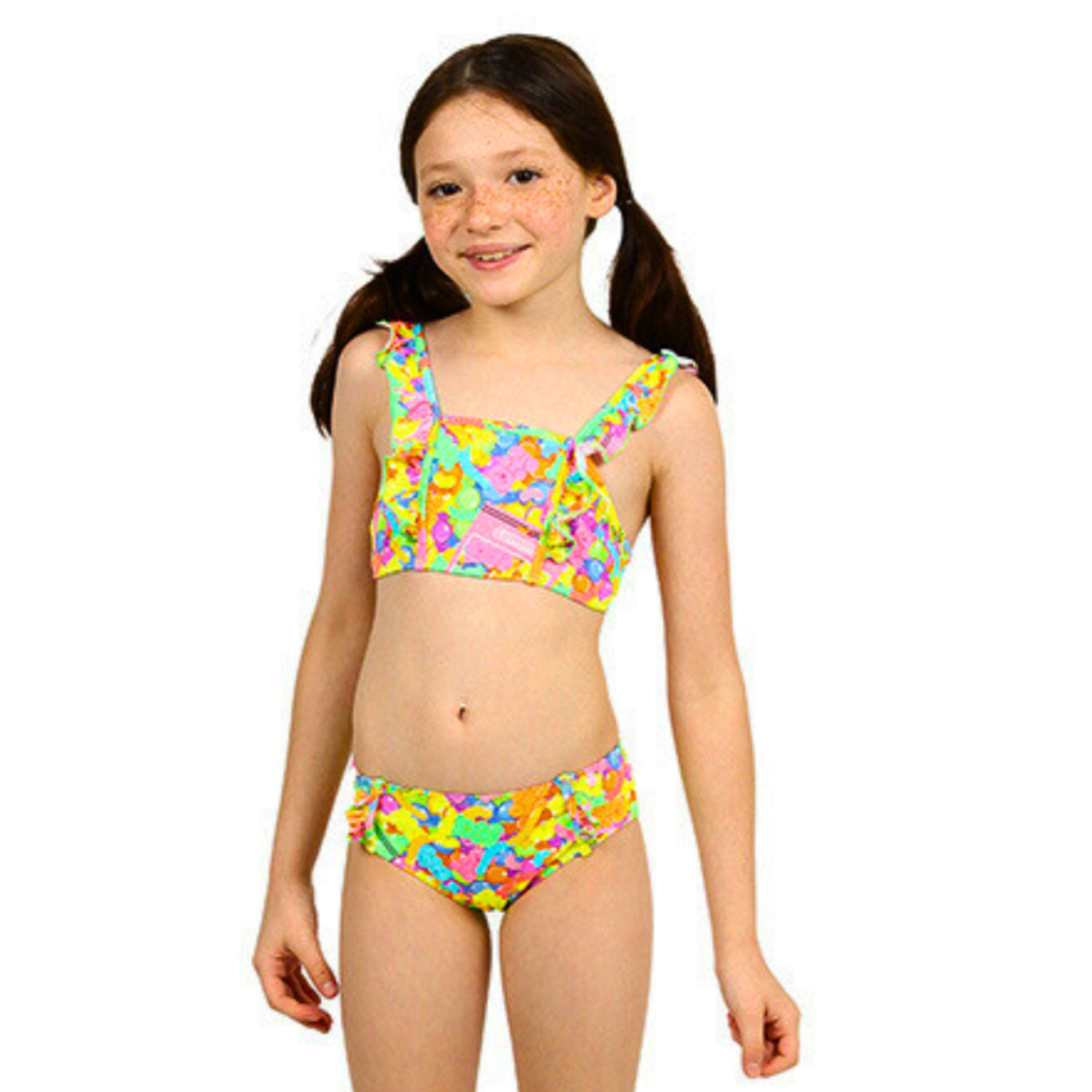 Biquini Infantil Cropped Candy Siri Kids