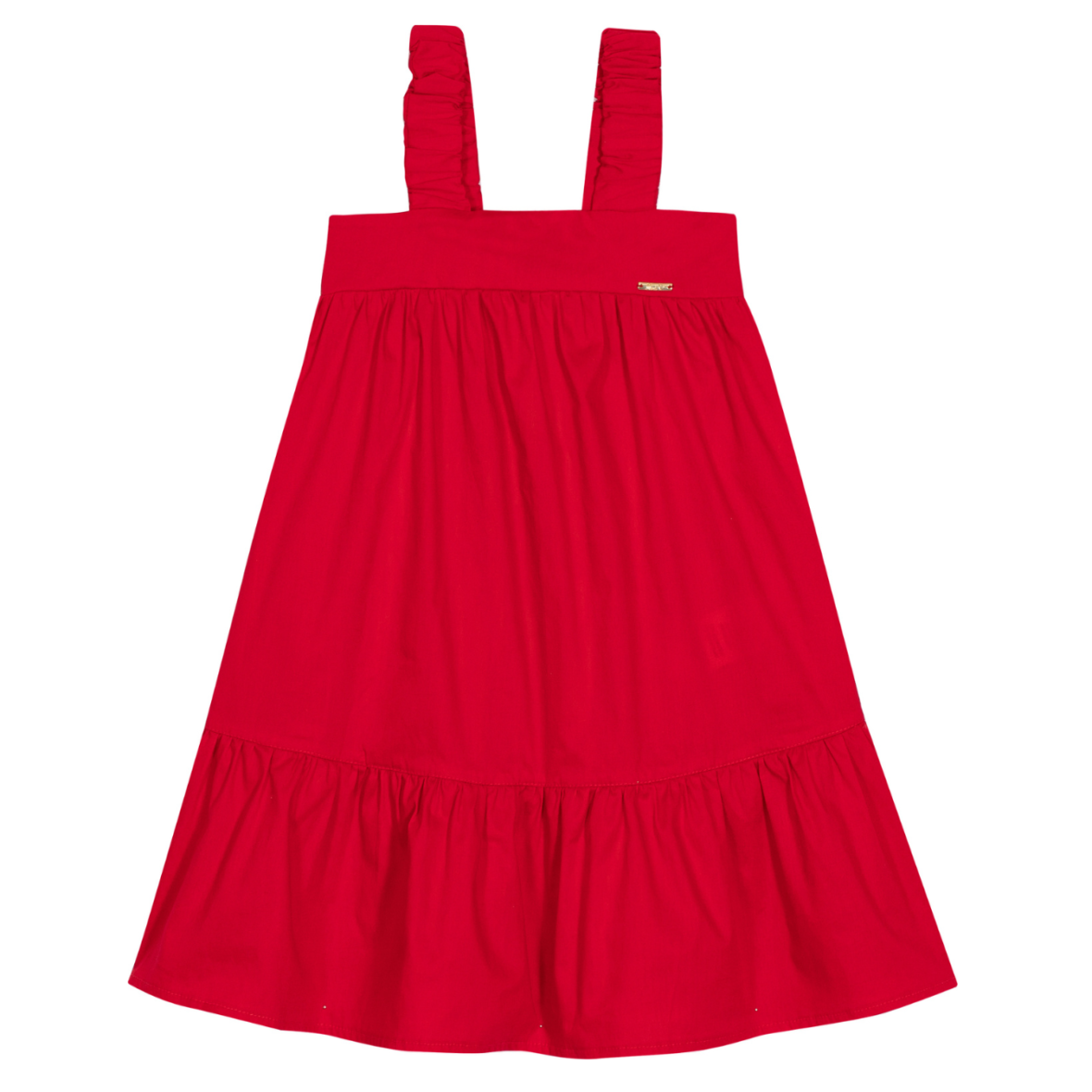 Vestido Menina Festas Vermelho Nini & Bambini