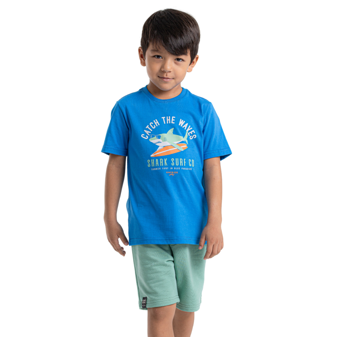 Conjunto Infantil Shark King & Joe Play