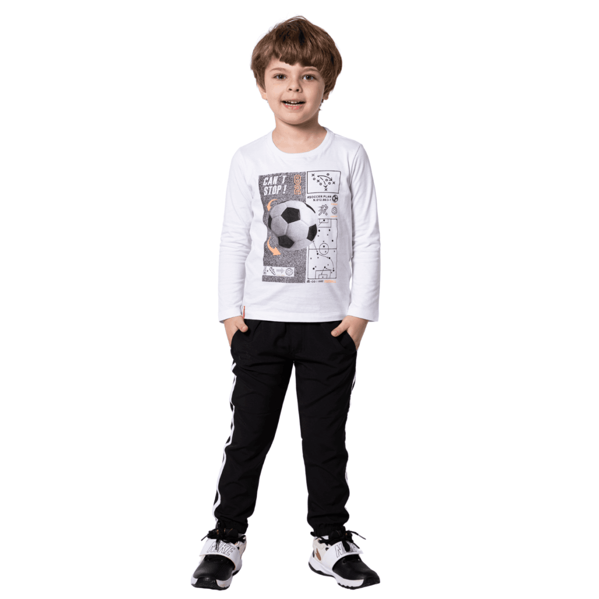 Conjunto Infantil Football Banana Danger