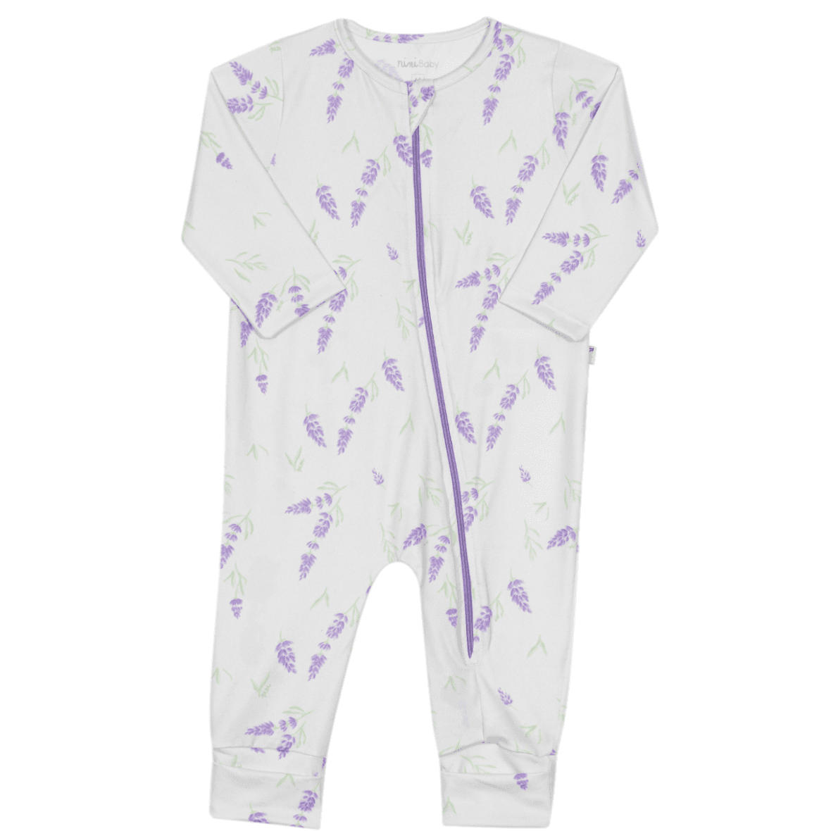 Macacão Bebê Menina Flor de Lavanda Nini & Bambini