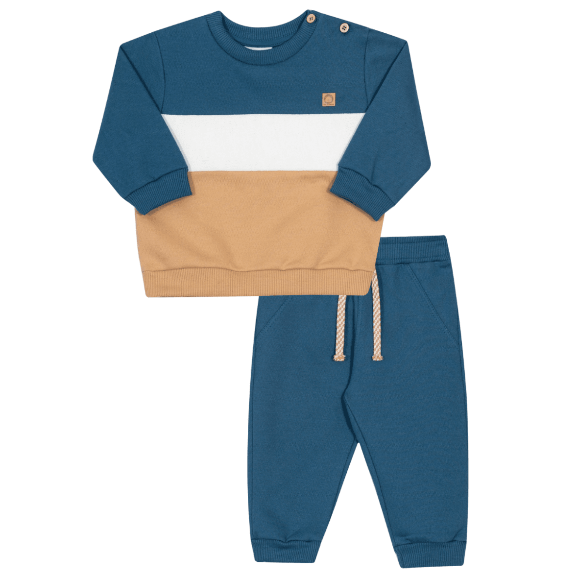 Conjunto Bebê Menino Lá na Selva Nini & Bambini