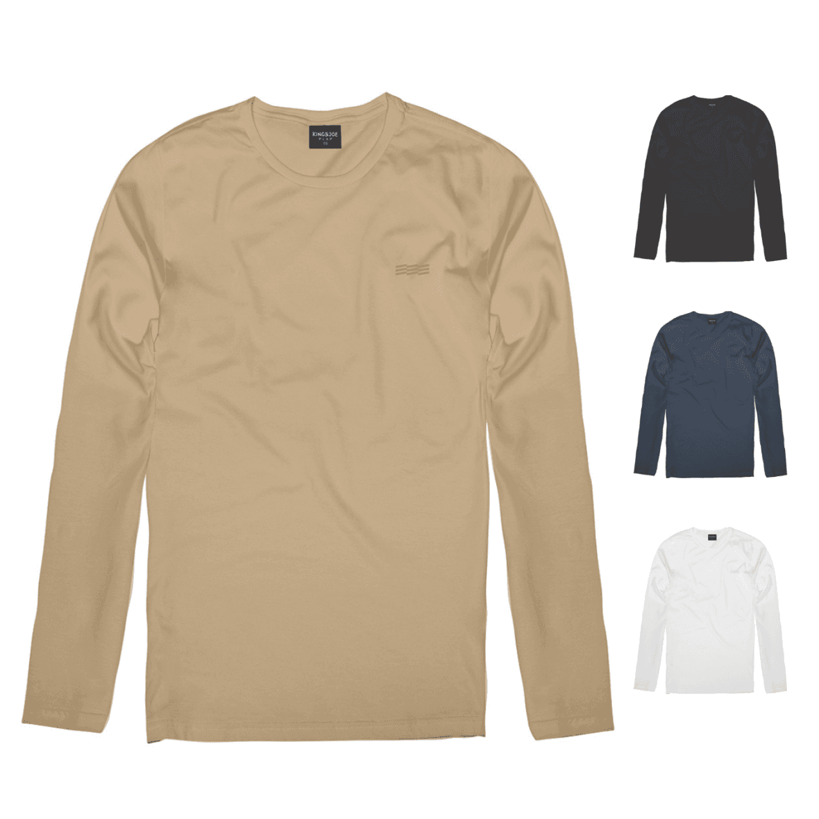 Camiseta Infantil Estampada Manga Longa King & Joe Play