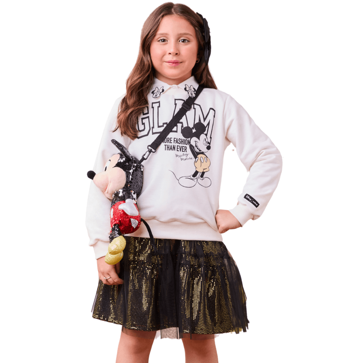 Conjunto Infantil Disney Glam Animê