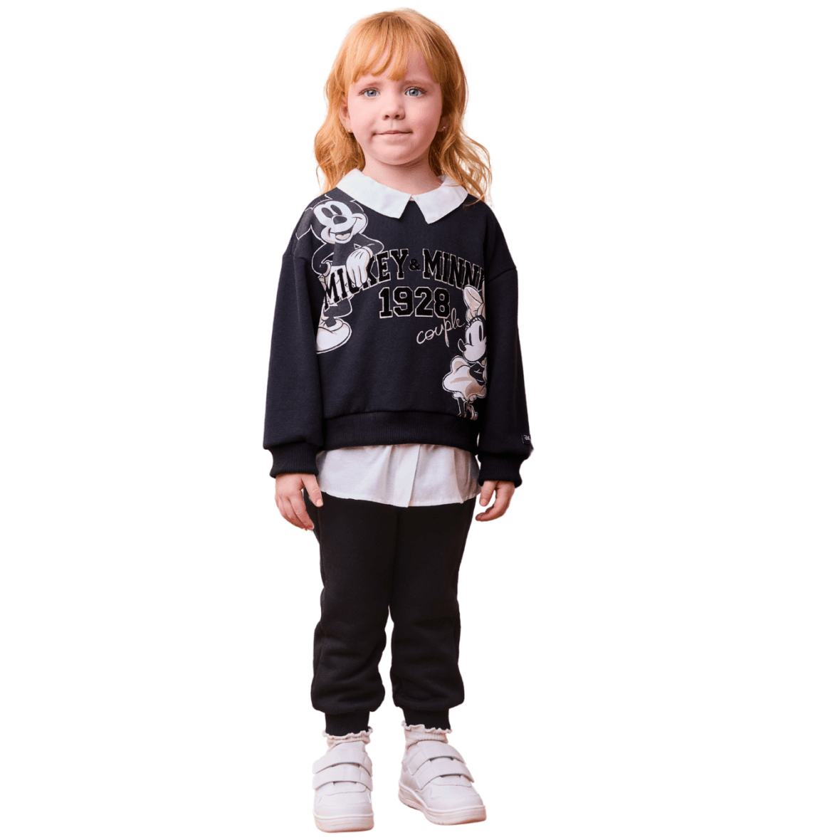 Conjunto Infantil Couple Mickey e Minnie Animê