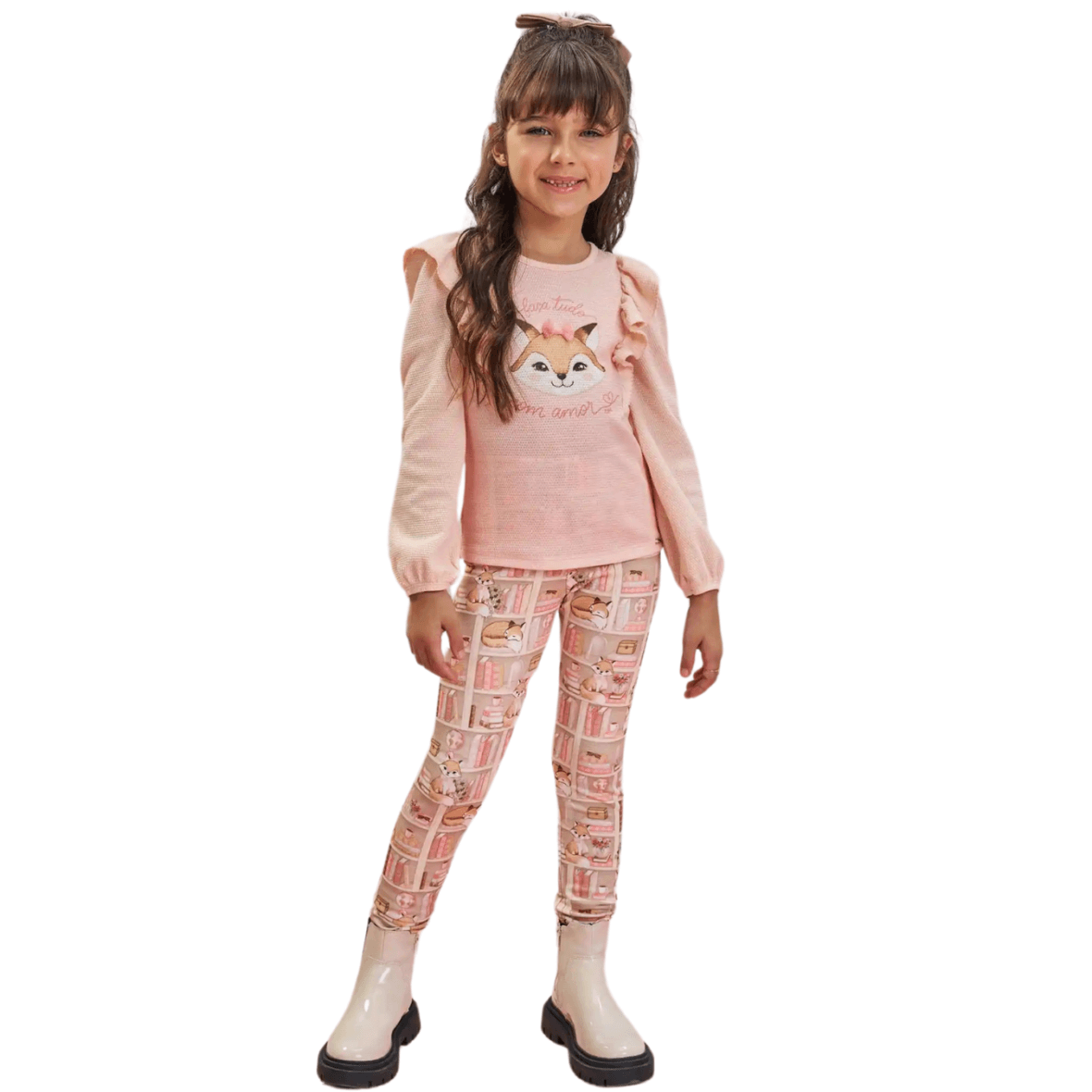 Conjunto Infantil Bata e Legging Infanti