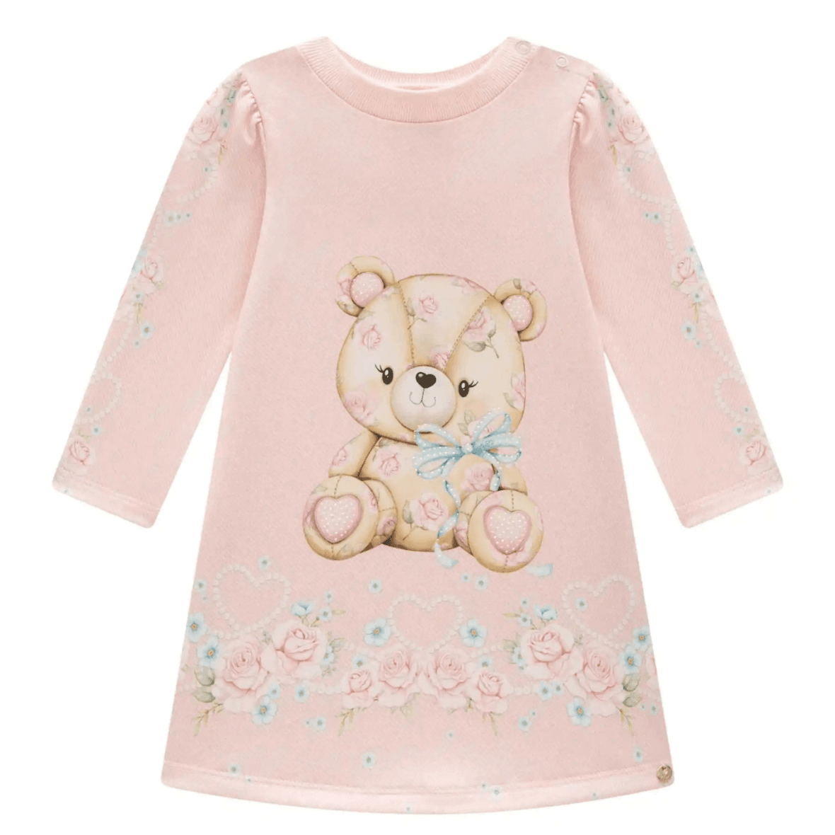 Vestido Infantil em Termoskin Peluciado Infanti