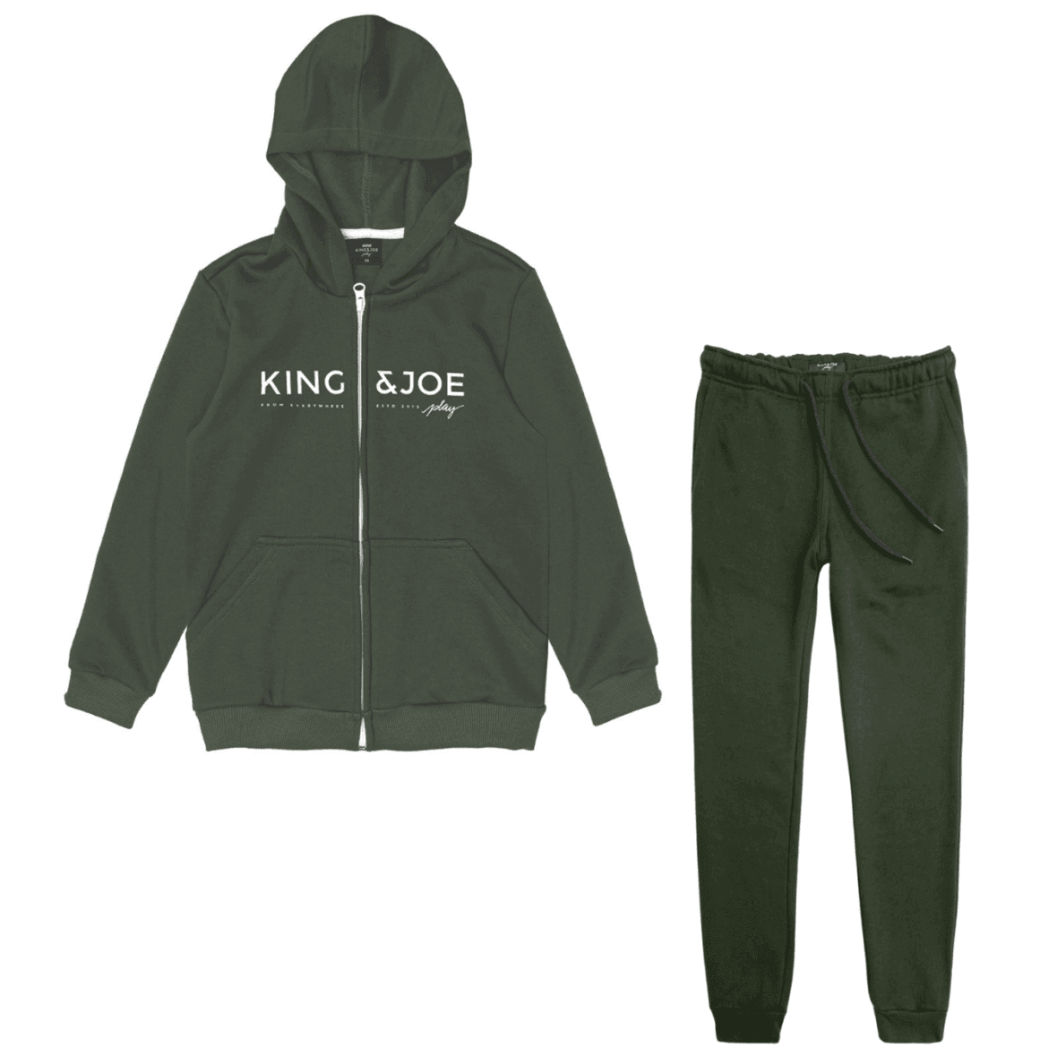 Conjunto Infantil Moletom Capuz King & Joe Play