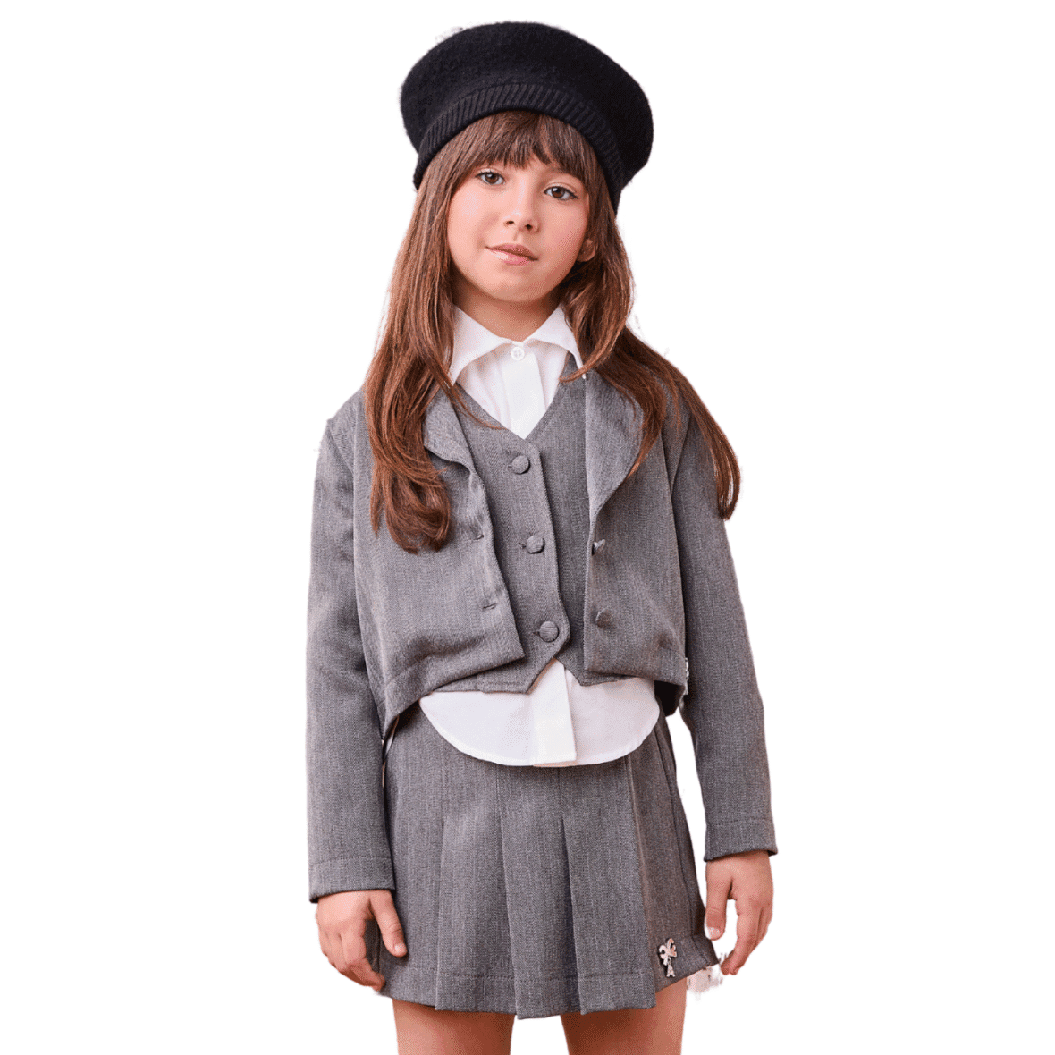 Conjunto Infantil 3 Peças Risca de Giz Animê