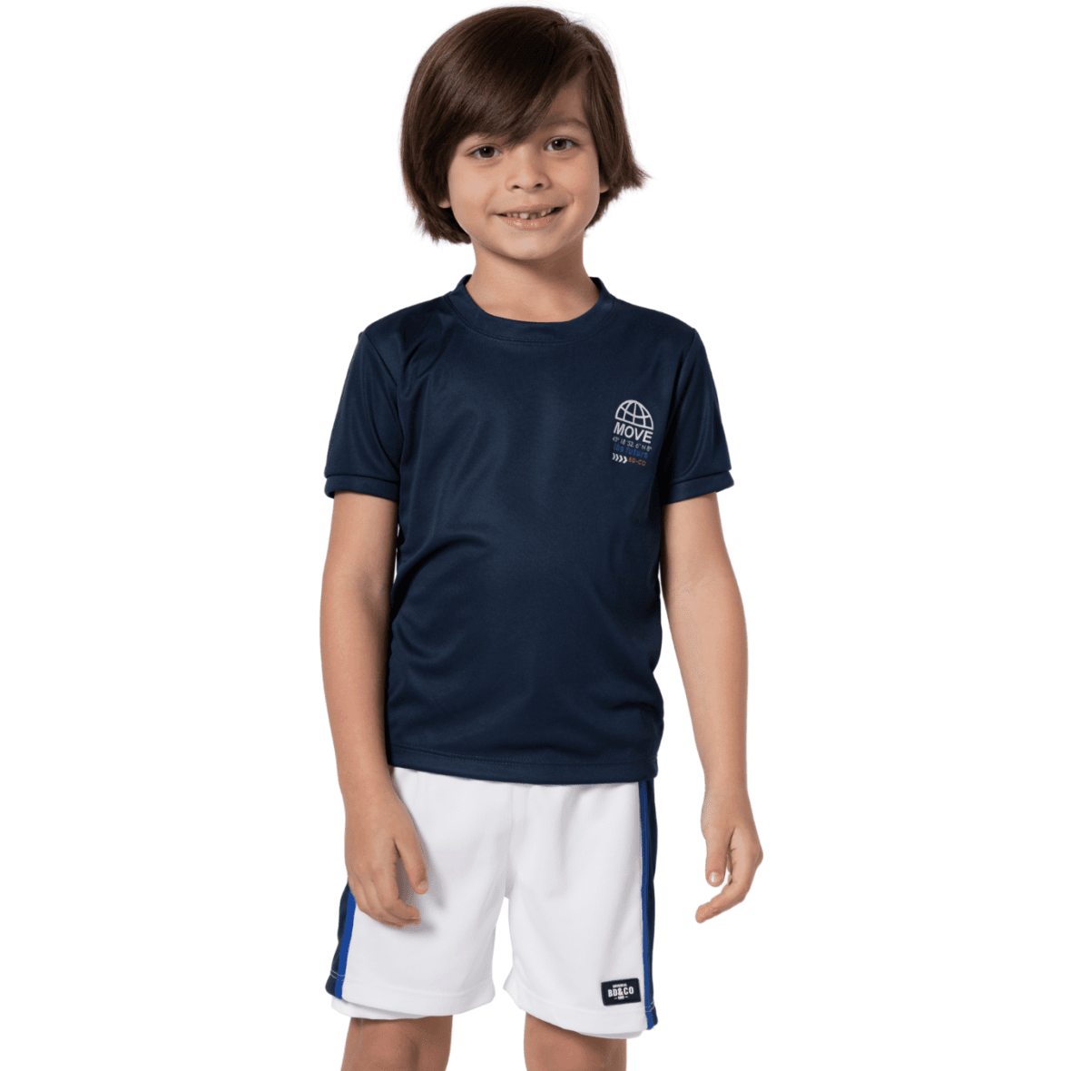 Conjunto Infantil Dry Fit Shorts Move Banana Danger