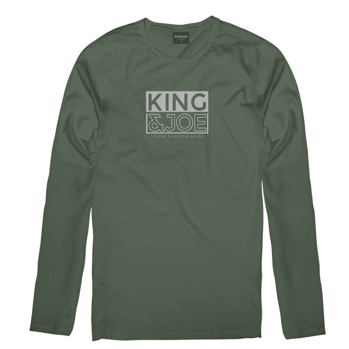 Camiseta Infantil Estampada Manga Longa King & Joe Play