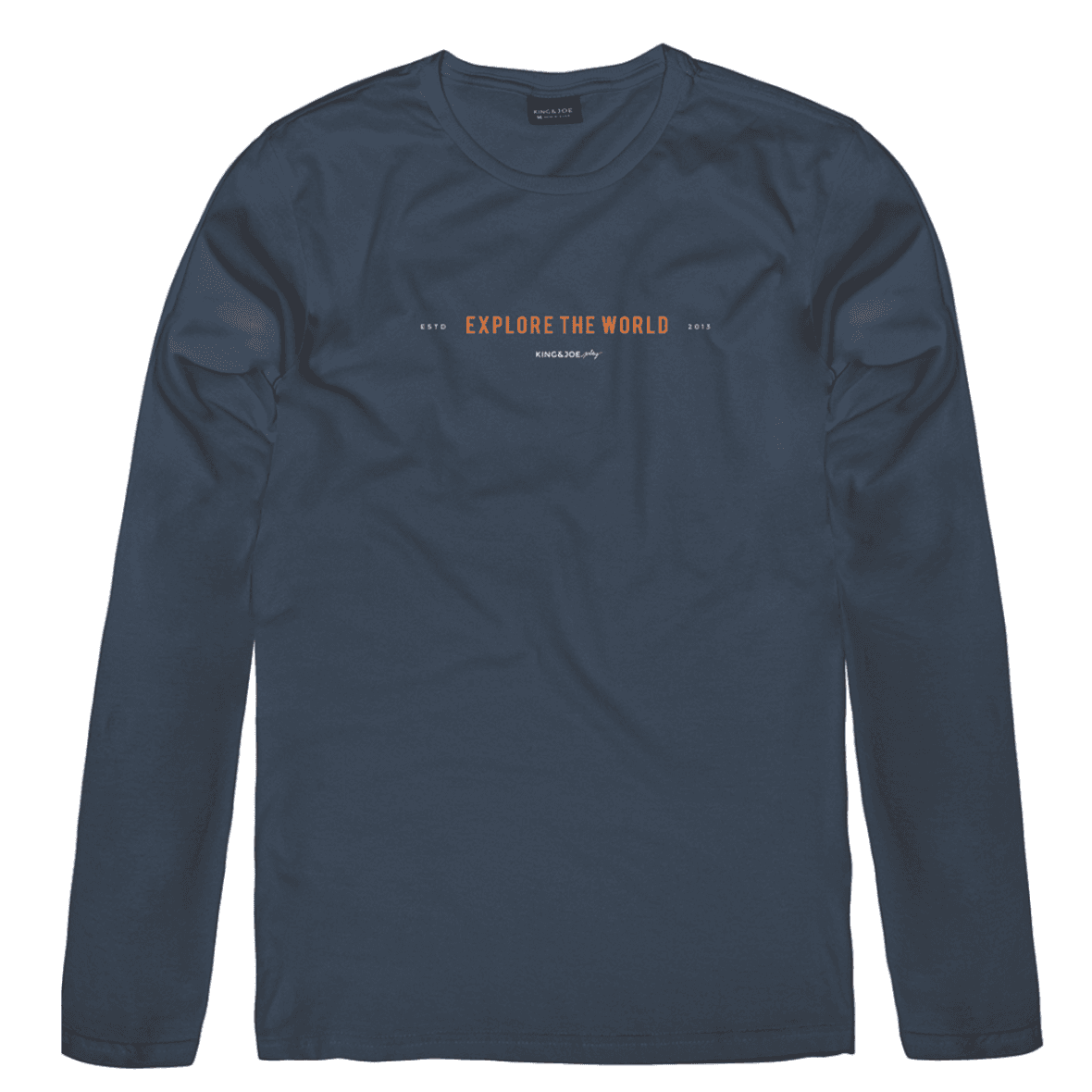 Camiseta Infantil Estampada Manga Longa King & Joe Play