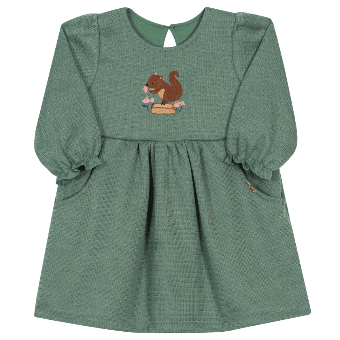 Vestido Bebê Menina Amigos da Floresta Nini & Bambini