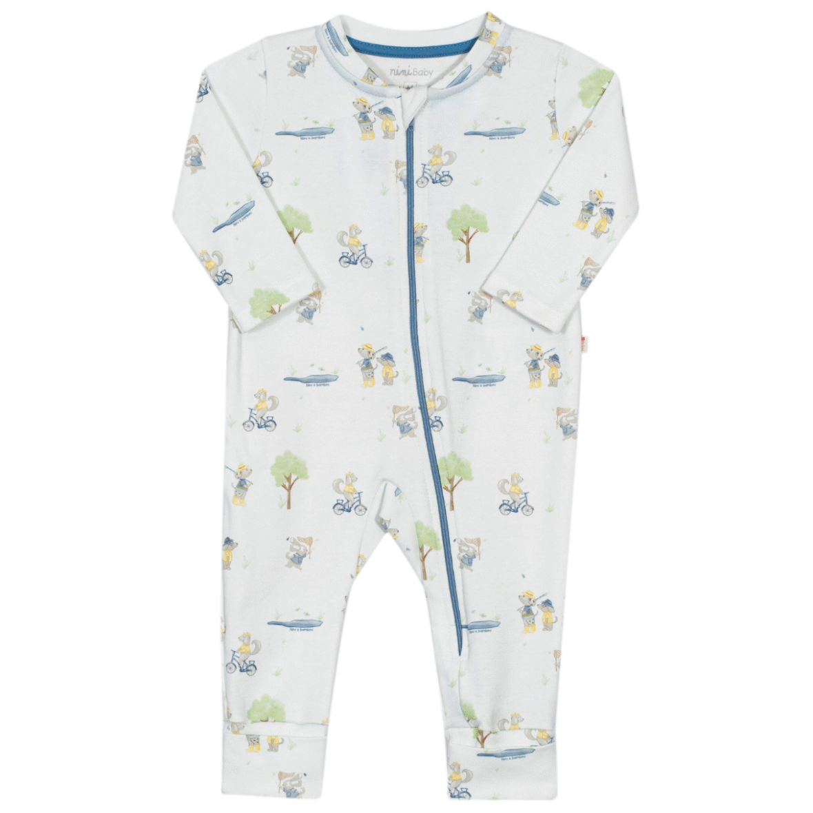 Macacão Bebê Menino Brincadeiras Ao Ar Livre Nini & Bambini