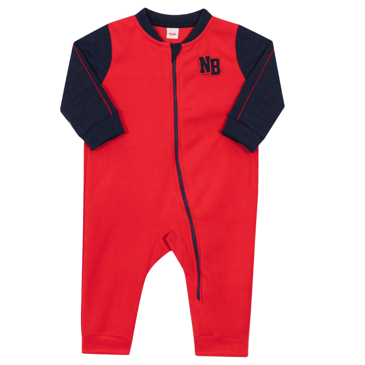 Macacão Bebê Menino Brincando na Neve Nini & Bambini