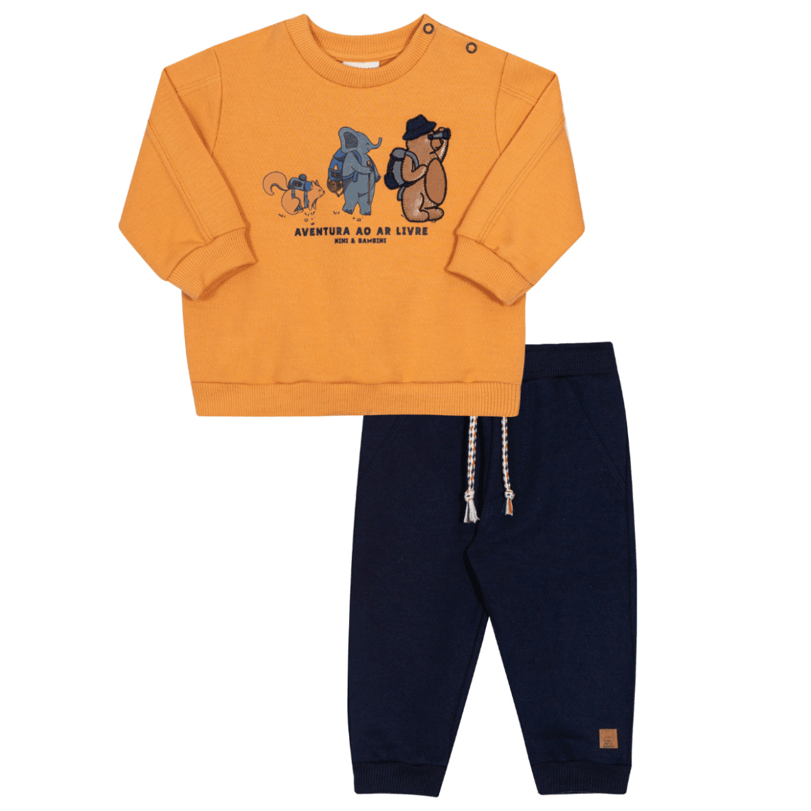 Conjunto Bebê Menino Refúgio nas Montanhas Nini & Bambini
