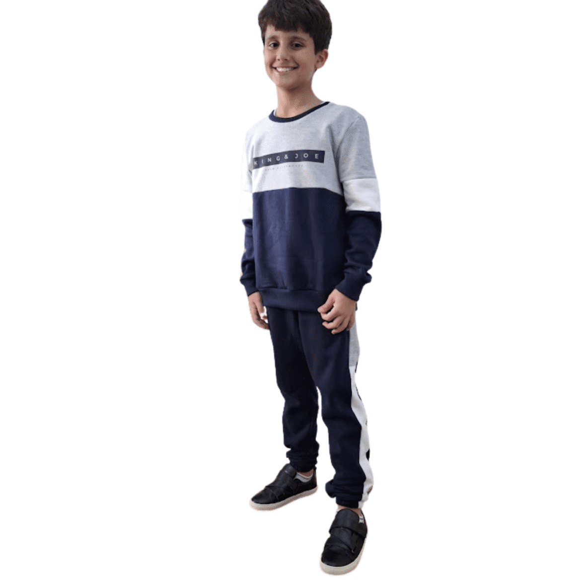 Conjunto Infantil de Moletom King & Joe Play