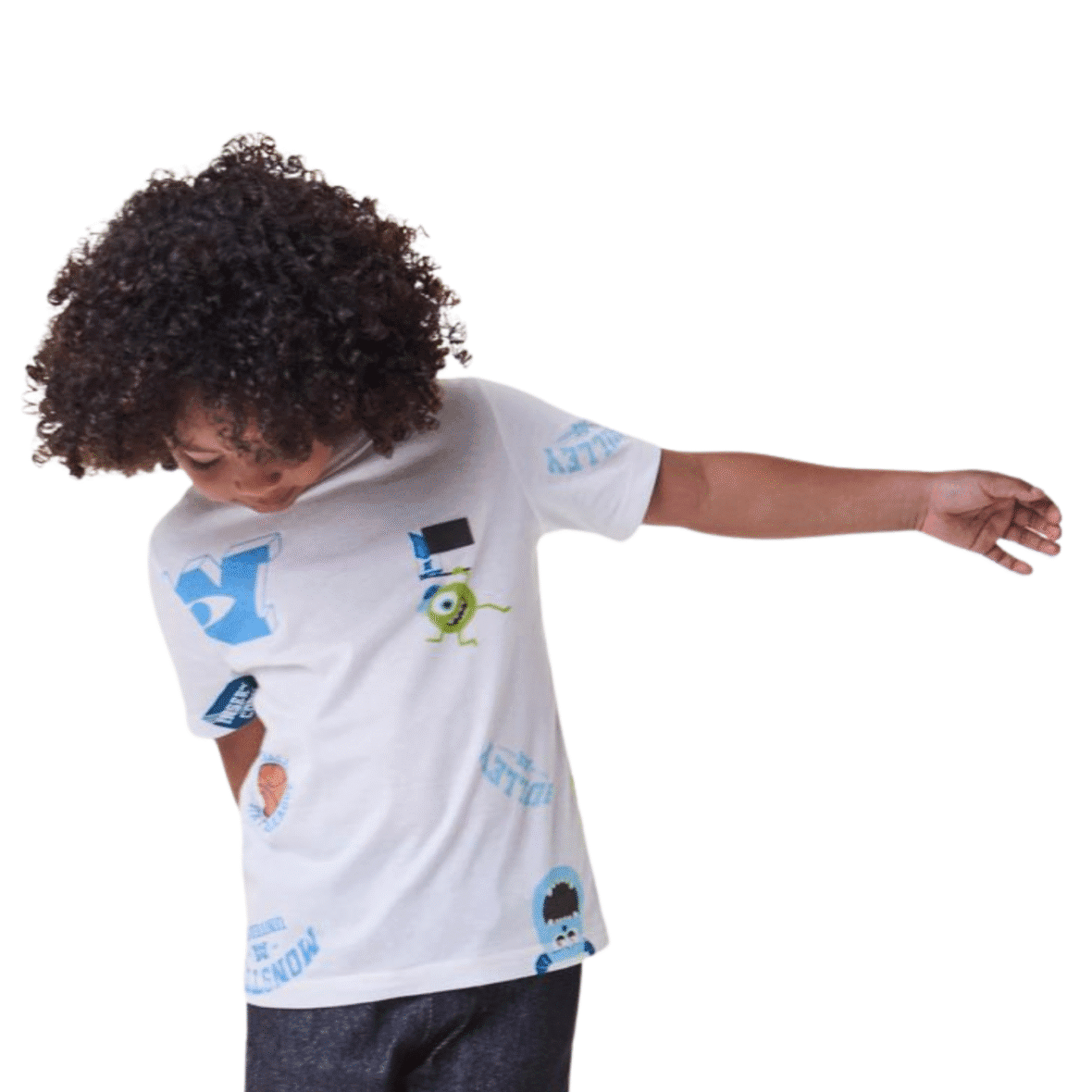 T-Shirt Infantil Monstros S. A. Bimbi