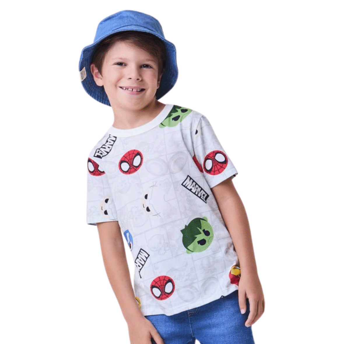 T-Shirt Infantil Avengers Bimbi