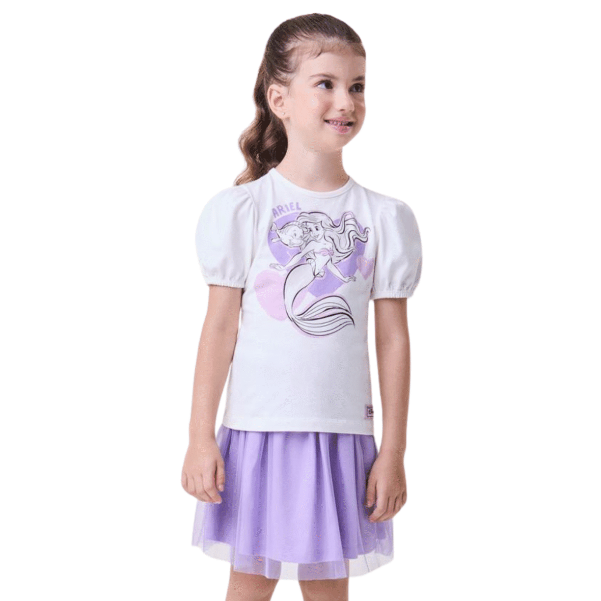 Conjunto Infantil Princesa Ariel Bimbi