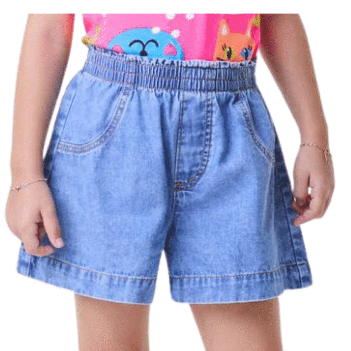 Short Jeans Infantil Básico Bimbi