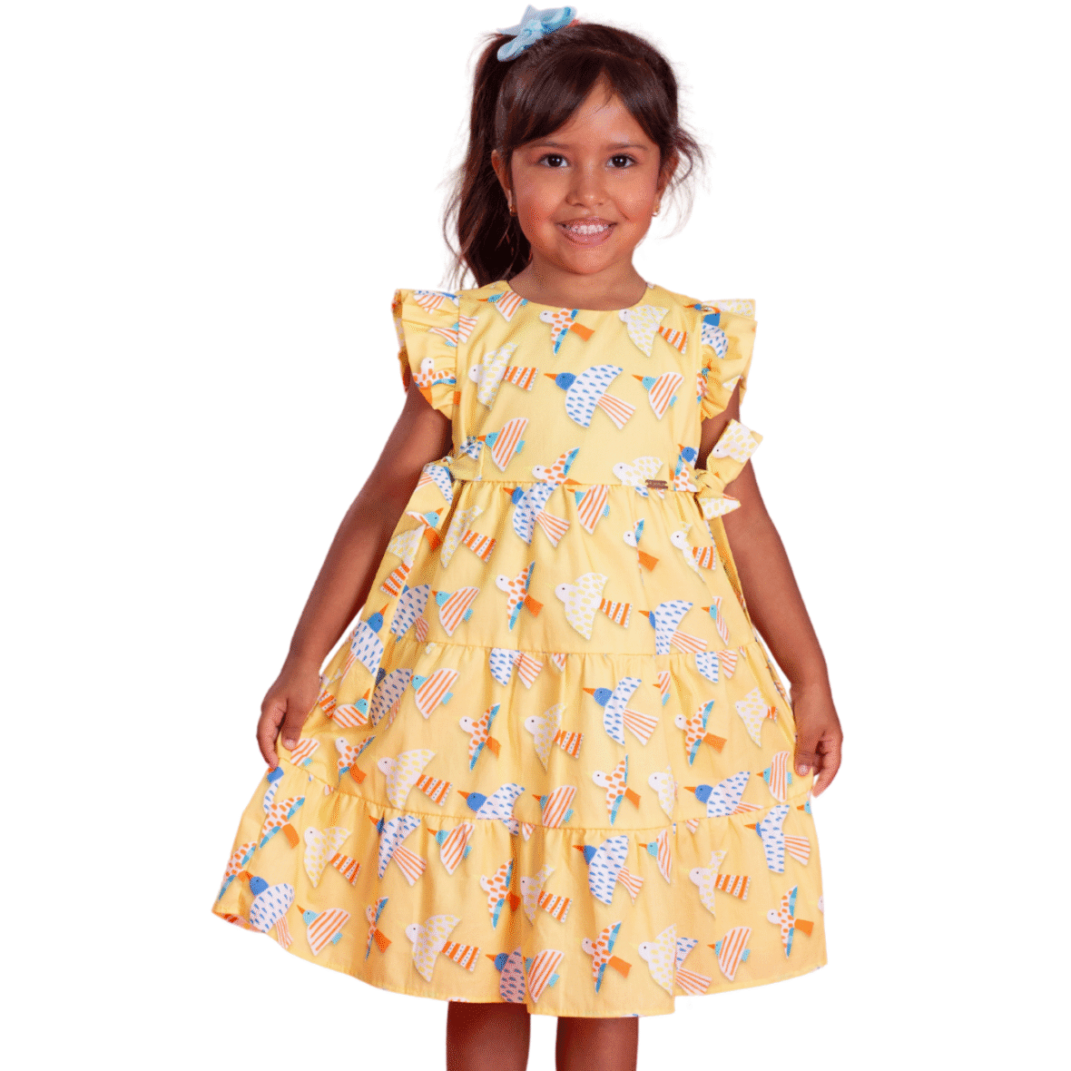 Vestido Infantil Livre para Voar Precoce