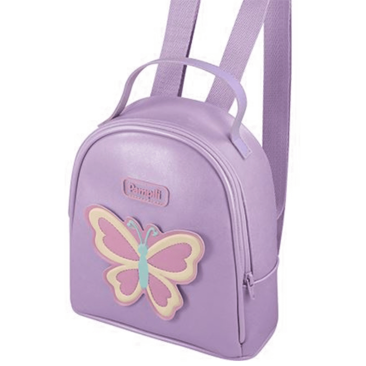 Mochila Infantil Borboleta Candy Lilás Pampili