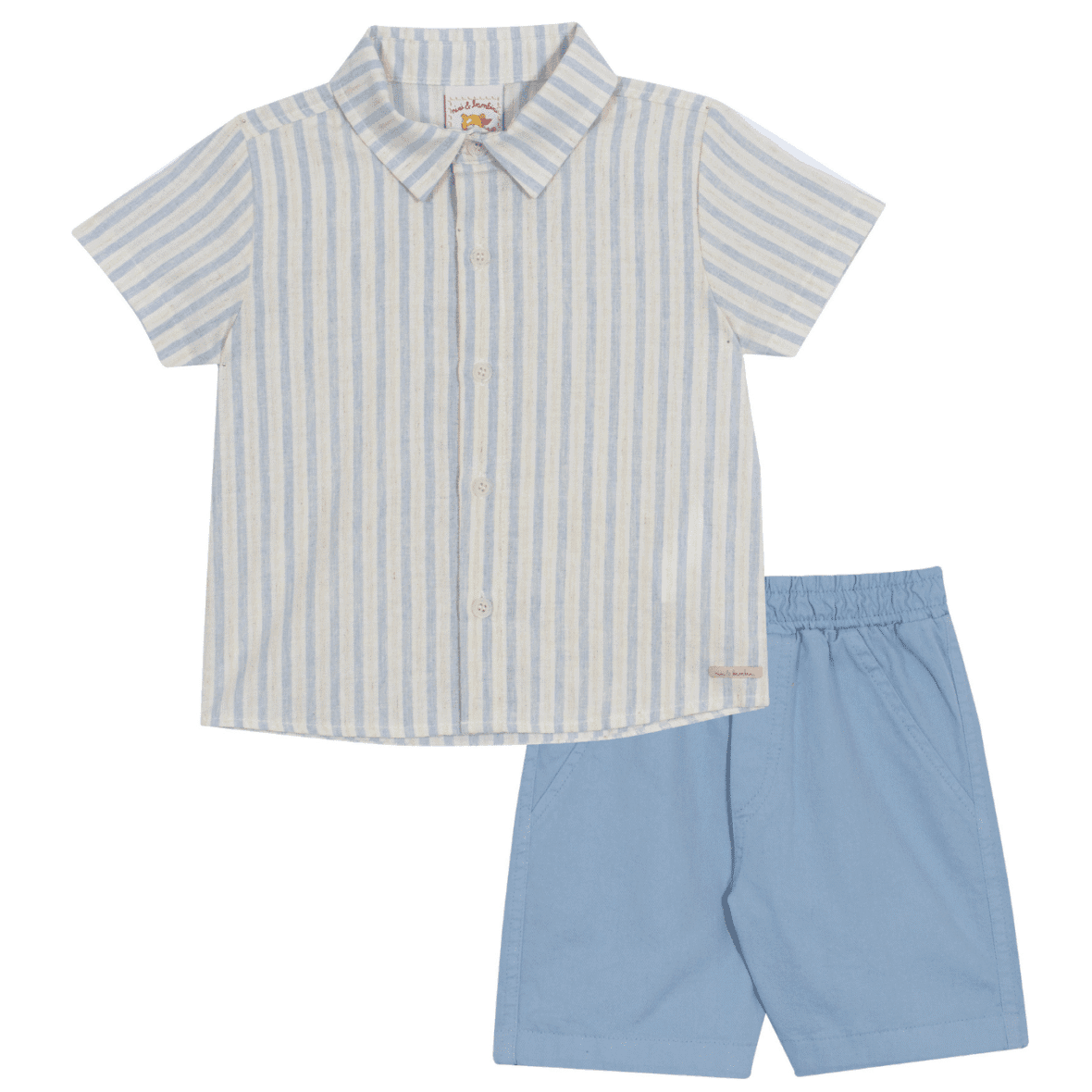 Conjunto Bebê Menino Férias na Ilha Nini & Bambini