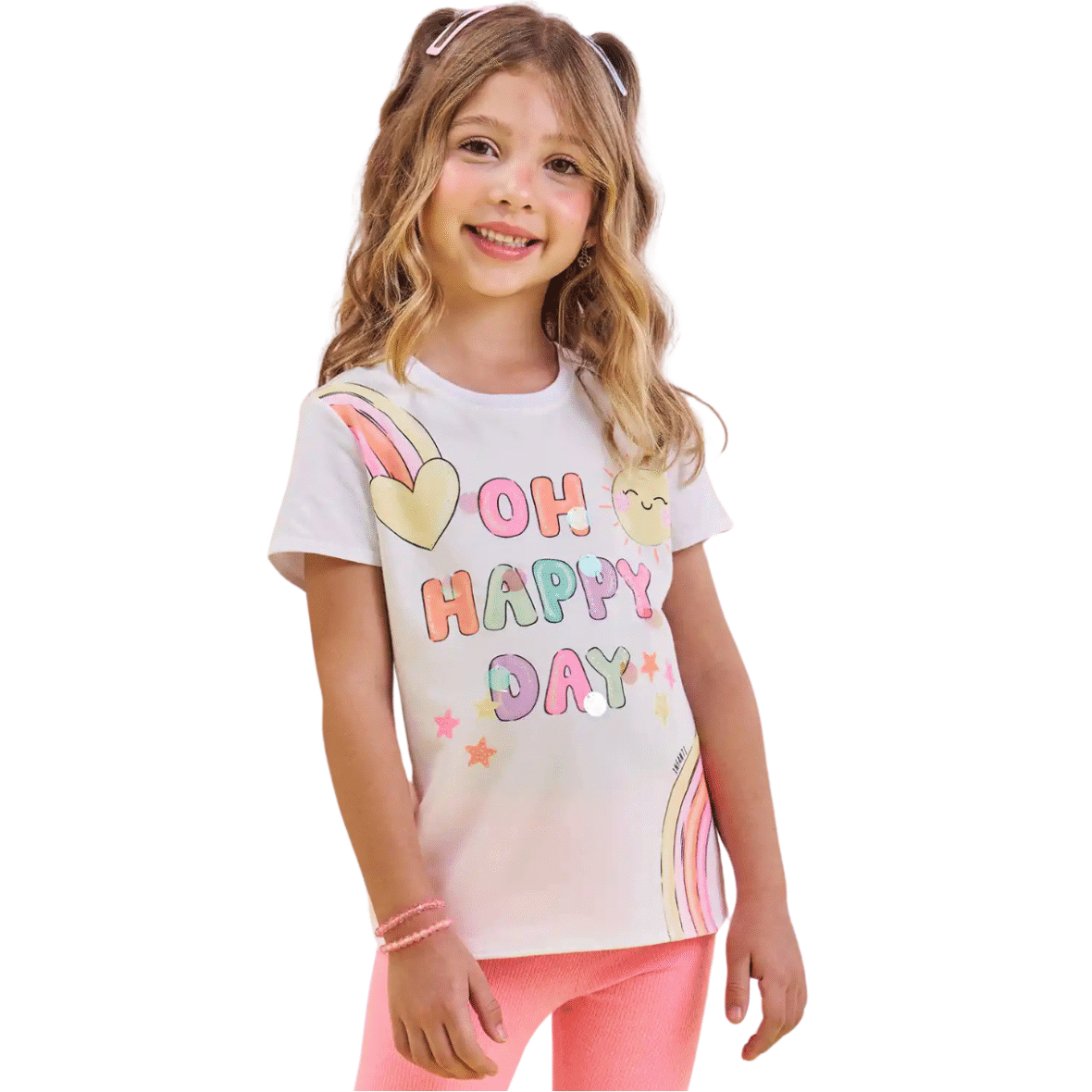 Blusa Infantil Happy Day Infanti